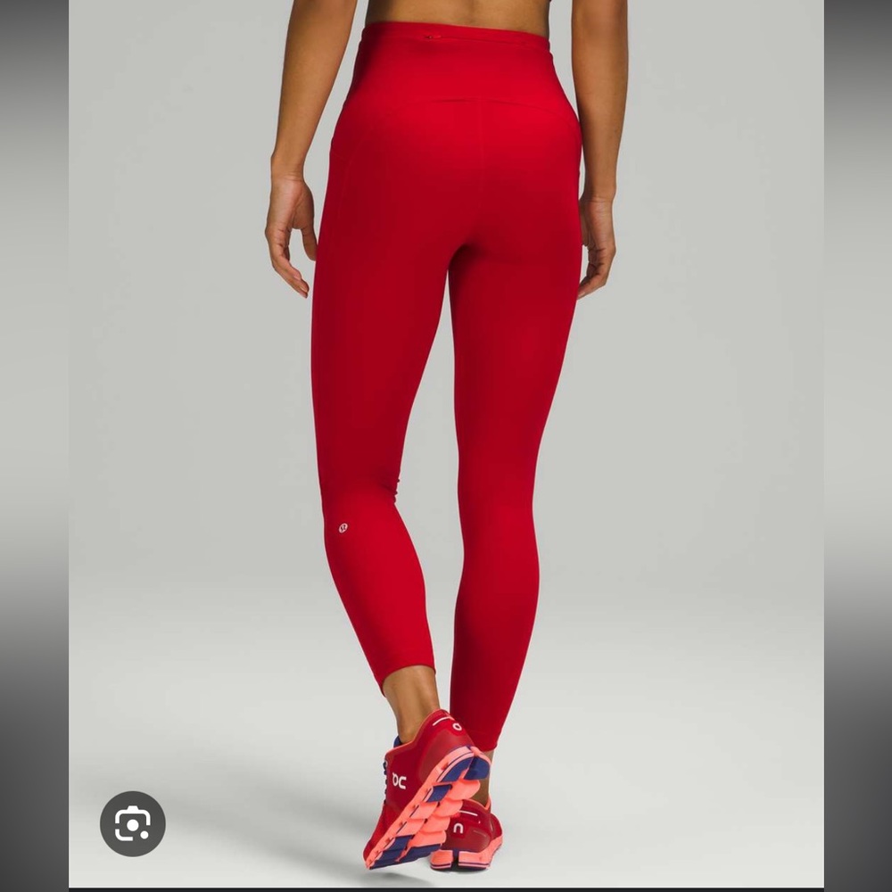BRAND NEW lululemon swift speed high rise red